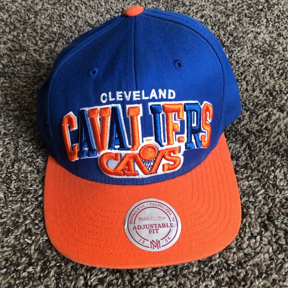 Vintage Mitchell and Ness Cleveland Cavaliers hat